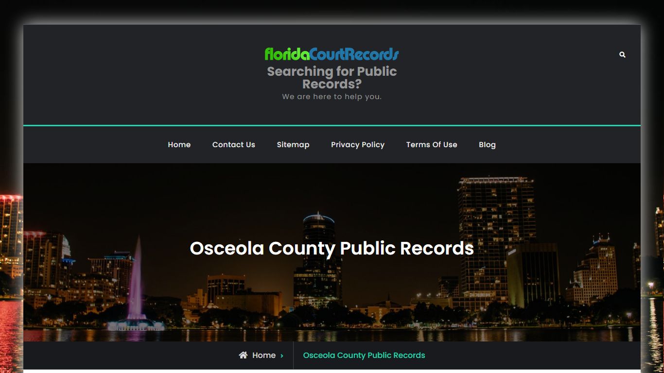 Osceola County Public Records